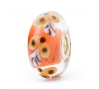 Trollbeads Narcissus of Harmony Glass Bead TGLBE-20313 - Modern Style | - Glass