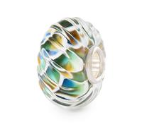 Trollbeads Rippled Mermaid Bead TGLBE-20437 - Glass
