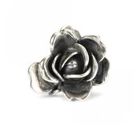 Trollbeads Rose of June TAGBE-00032 - Pearl / Sterling Silver