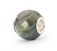 Trollbeads Round Green Calcite Facet Bead