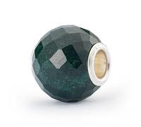 Trollbeads Round Green Chalcedony Facet Bead