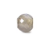 Trollbeads Round Labradorite Facet Bead TSTBE-00050 - Silver / Stone