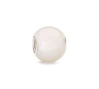 Trollbeads Gemstone Bead Round White Moonstone