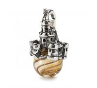 Trollbeads Sandcastle Pendant TAGPE-00081 - Sterling Silver / Glass