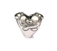 Trollbeads Silver 925 Bead Hugging Heart