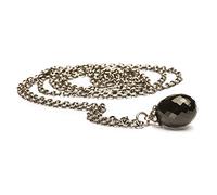 Trollbeads Silver 925 Fantasy Necklace Black Onyx, 100 cm / 39.4 in