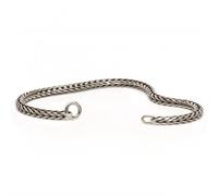Trollbeads Sterling Silver Foxtail Chain - Size 21 cm - Length including lock - Sterling Silver