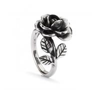 Trollbeads Sterling Silver Rose Ring Size - Classic Look | Acotis Diamonds - Size 52 - Sterling Silver
