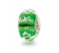 Trollbeads The Diamond Bead Emerald Green TGLBE-00075 - Polished