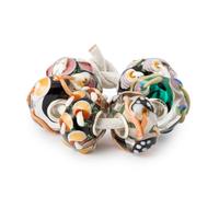 Trollbeads Treasures of the Forest Bead Kit TGLBE-00245 - Bold Statement | - Glass / Sterling Silver