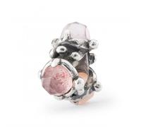 Trollbeads Trinity of the Heart Bead TAGBE-00298 - Stone/Silver