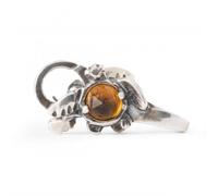 Trollbeads Turtle Clasp TAGLO-00118 - Sterling Silver / Stone
