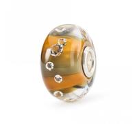 Trollbeads Twinkle Nature Bead TGLBE-00226 - Refined Craftsmanship | Acotis - Glass / Zirconia