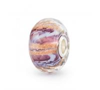 Trollbeads Violet Melody Bead TGLBE-30102 - Polished Quality | Acotis - Glass