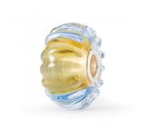 Trollbeads Water Flow Bead TGLBE-20379 - Distinctive Detail | Acotis - Sterling Silver / Glass
