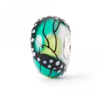 Trollbeads Wings Of Success Bead TGLBE-20372 - Premium Finish | Acotis - Sterling Silver / Glass