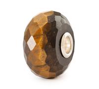 Trollbeads Yellow Tiger Eye Bead TSTBE-20045 - Distinctive Detail | Acotis - Stone