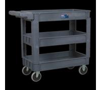 Trolley 3-Level Composite Heavy-Duty