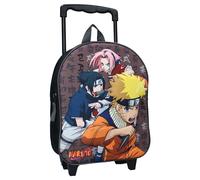 Trolley Backpack 3D Naruto Ninja in Training, Black, S, Minimalist