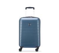 Trolley cabin suitcase 4 double wheels Delsey Segur 2.0 55 cm Bleu 42,88 L