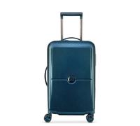 Trolley cabin suitcase 4 double wheels Delsey Turenne 55 cm Bleu TU