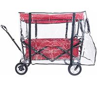 Trolley Cover,Waterproof Rain Cover for Collapsible Outdoor Folding Wagon - Portable Shopping Cart Hand Push Camping Trolley Accessory