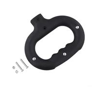 Trolley Handle Replacement for Camping Wagon Cart Push Grip - Strong Plastic Folding Trolley Repair Part Oval Round Fit Outdoor Gear(Oval interface)