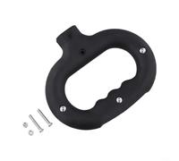 Trolley Handle Replacement Push Grip for Camping Wagon Cart - Fit Oval Round Interface Black(Oval interface)