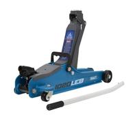 Trolley Jack 2 Tonne Low Profile Short Chassis - Blue