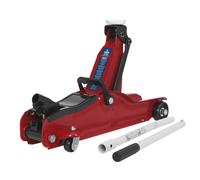 Trolley Jack 2tonne Low Entry Short Chassis - Sealey 1050CXLE New