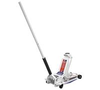 Trolley Jack 3 Tonne Low Profile Rocket Lift Twin Piston Pump Car Garage Tool