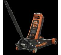 Trolley Jack 4 Tonne Low Profile Rocket Lift Orange