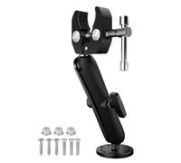 Trolley Motor Mounting Stabilizer Bracket - Trolling Motor Mount | 360 Degree Adjustable | Aluminum Alloy Trolling Motors Support | Shaft Support Clamp Reduce Bounce Stabilization for Saltwater Boatin
