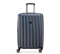 Delsey Paris Longitude 4 wheels Cabin trolley 55 cm with expansion pleat blue