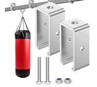 Trolley Suspension Door, Rail Hooks Suspension Trolley Suspension Support | 1-5/8 Channel Interim Rail Support for Private and Commercial Use for