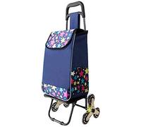 Trolley Trolley Multi-Function Shopping Trolleys,Kitchen Storage Utility s Old Man Climb The Stairs Foldable Shopping Detachable Steel Frame Waterproof Oxford Cloth Cr