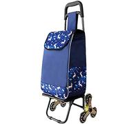 Trolley Trolley Multi-Function Shopping Trolleys,Kitchen Storage Utility s Old Man Climb The Stairs Foldable Shopping Detachable Steel Frame Waterproof Oxford Cloth Cr