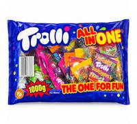 Trolli All in One Sweet Mix Squiggles Twist Sour Worms Bears Gummies Pack 1kg