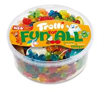 Trolli Fun for All Jelly Fruity Flavour Candy Sweet Treat Party Mix Tub Pack 1kg