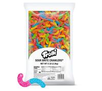 Trolli Gummi Candy, Sour Brite Crawlers, 5-Pound Bag