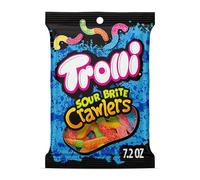 Trolli Sour Brite Crawlers Gummy Candy, 204g Bag