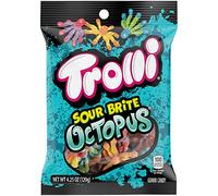 Trolli Sour Brite Octopus, Assorted Flavors, 4.25 oz