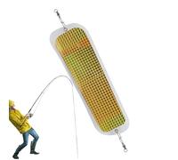 Trolling Flashers for Salmon,Fish Dodger for Trolling Salmon | 11 Inch Underwater Angling Dodger for Pool River, Portable Angler Diving Board