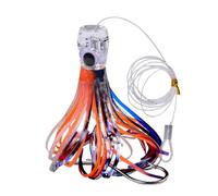 Trolling Lure | Simulation Squid Lure Fish Bar | Soft Realistic for Sea Fishing Suitable for Kayak Fishers, Nightlife, Trout, Catfish