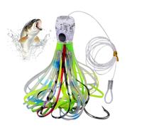 Trolling Lures - Saltwater and Trout Lures - Realistic Soft Lure for Sea Fishing Suitable for Kayak Fishers, Nightlife, Trout, Catfish, Catfish,
