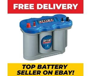 Trolling Motor Battery Optima Blue Top BT DC - 5.0, 12V 66Ah AGM