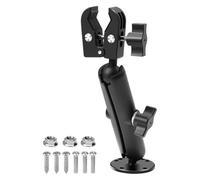 Trolling Motor Bracket - 360° Secure Quick Lock, Canoe Shore Stability, 6.2x24cm , Boat Bracket, 0.6 2inch Bar Beach River | Small Craft pier Locking | Marine Trailer Storage Setup