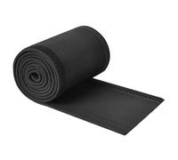 Trolling Motor Cable Sleeve 60 inch, 600D Oxford Cloth Wire Management Sleeve for Boat Accessories, Hook and Loop Cable Wrap Organizer Black