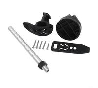 Trolling Motor for Stabilizer Mount Bracket with Adjustable 180° Pivot and Locking Strap for Minn Kota MKA-60 for Terrova BT/PowerDrive BT/Ulterra BT/Riptide Series and MotorGuide/Garmin