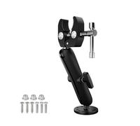 Trolling Motor Mounting Systems for Boats 360 Adjustable Arm Andslip Resistant Rails Stabilizer Mount Clamp Trolling Arm Mount Bracket Stabilizer